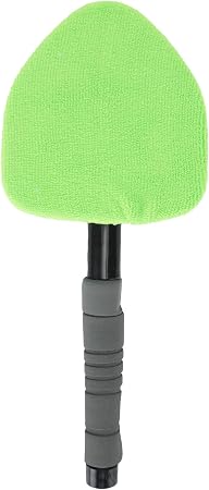 Fdit Microfiber Car Window Tool Windshield Cleaner Wand Tool with Telescopic and Extendable Handle Auto Inside Glass Wip