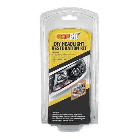 Auto Vehicle Headlight Restoration Kit, DIY Car Care Electric Repair Kit to Restore Oxidation Hazy Yellow Scratch for He