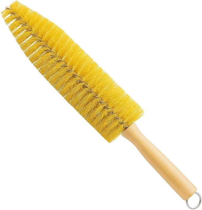 HI-TECH Wheel Spoke Brush for Rims & Wheels - Cone Shape for Cleaning Crevices & Hard-to-Reach Areas, Chemical Resistant, Safe on All Finishes - 1 Pack