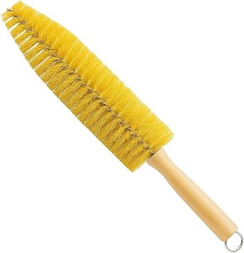 HI-TECH Wheel Spoke Brush for Rims & Wheels - Cone Shape for Cleaning Crevices & Hard-to-Reach Areas, Chemical Resistant