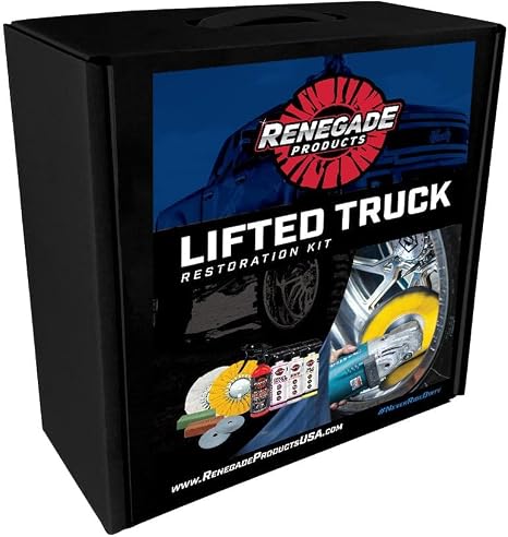 Renegade Products Lifted Truck & Forged Wheel Metal Polishing & Detailing Complete Kit Complete with Metal Polishing Pro