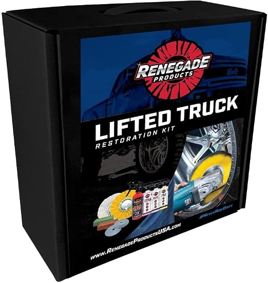 Renegade Products Lifted Truck & Forged Wheel Metal Polishing & Detailing Complete Kit Complete with Metal Polishing Pro