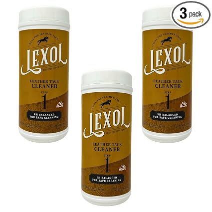 Lexol Leather Cleaner Quick Wipes Pre-Moistened Towels (3 Pack of 25 Each)