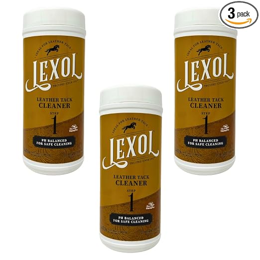 Lexol Leather Cleaner Quick Wipes Pre-Moistened Towels (3 Pack of 25 Each)