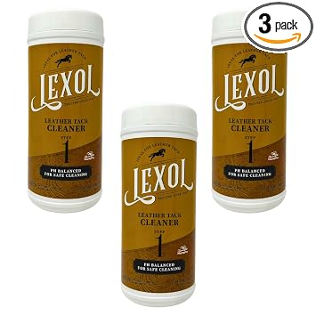 Lexol Leather Cleaner Quick Wipes Pre-Moistened Towels (3 Pack of 25 Each)