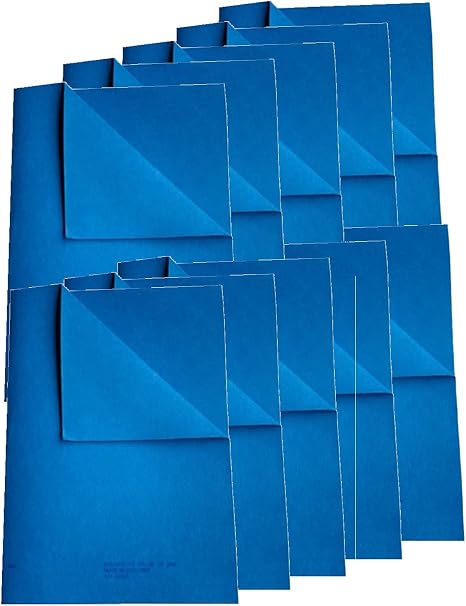 The Original Quality German Shammy Wholesaler since 1983, 10 PK ROYAL BLUE XL 20x28 inch, Authentic 260 Gram Chamois Clo