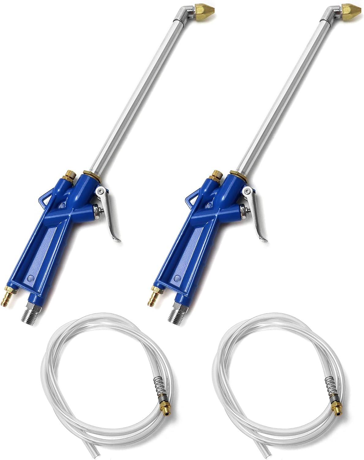 2 Set Air Blow Gun Pneumatic Engine Cleaning Gun with 4Ft Hose, Cleaning Degreaser Sprayer Tool