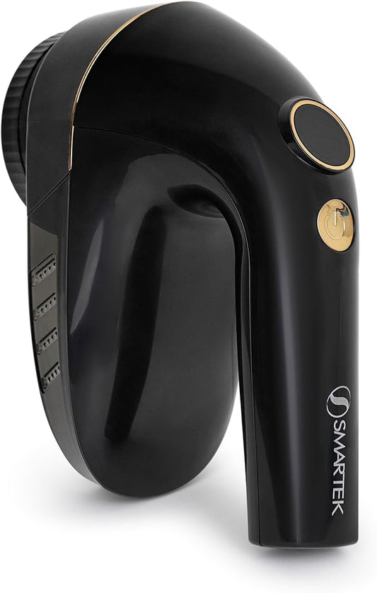 Smartek Rechargeable - Fabric Shaver for Clothes - Lasts for Hours Between Charges - 2-Speeds with High and Low Lint Shaving Modes - Built-in LED Screen - Lint Shaver for Removing Fuzz and Pilling