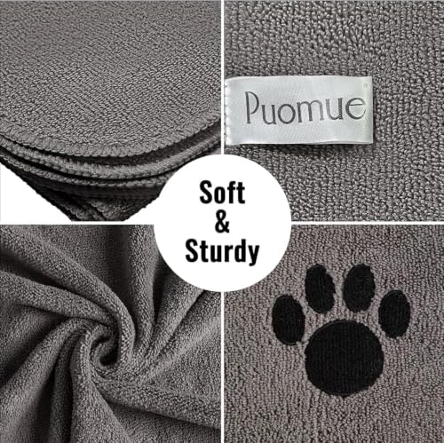 2 Pack Extra Large 55*36 Inch Microfiber Dog Towels for Drying Dogs