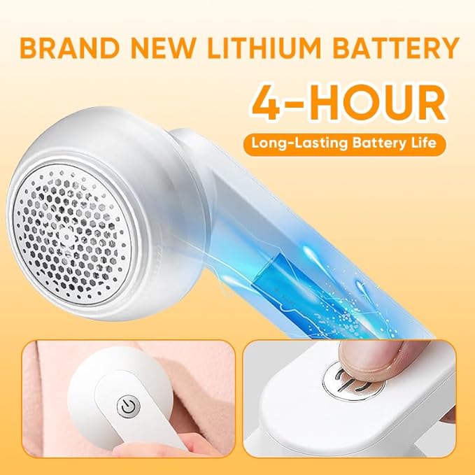 Saker Lint Remover 2026 Plus| Electric Fabric Shaver for Clothing | Type-C Fast Rechargeable Lint Remover Sweater Shaver for Pilling Clothes,Fuzz Fabric,Blankets,Home Decor (Dark Green)