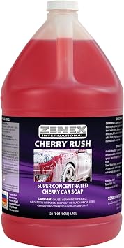 Zenex Cherry Rush Car Soap (1 Pack), Professional Grade Automotive Wash