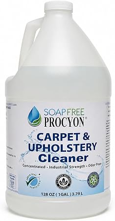 Soap Free Procyon Carpet & Upholstery Concentrate, 128 Fl Oz