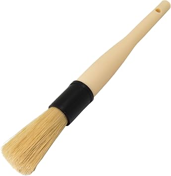 Chemical Guys, Boars Hair Detailing Brush for Wheels, Grilles & Interior