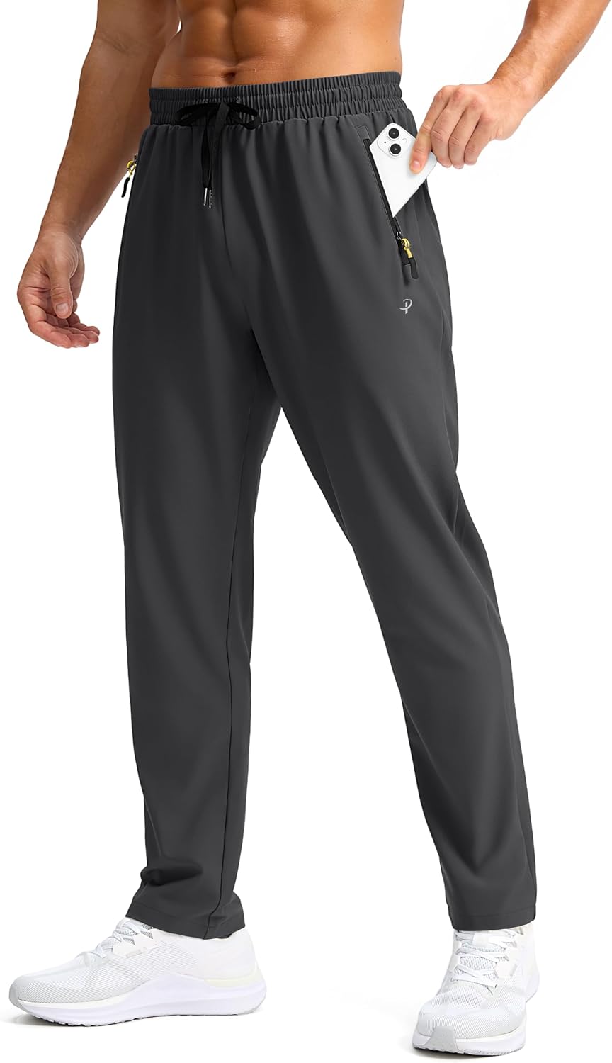 Men's Lightweight Hiking Pants Quick-Dry Travel Sweatpants