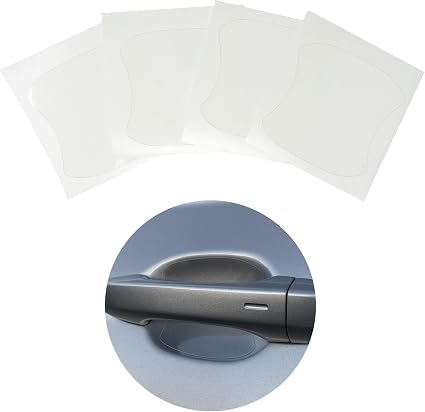 YelloPro Custom Fit Door Handle Cup 3M Scotchgard Anti Scratch Clear Bra Paint Protector Film Cover Self Healing PPF Gua