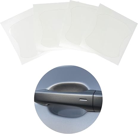 YelloPro Custom Fit Door Handle Cup 3M Scotchgard Anti Scratch Clear Bra Paint Protector Film Cover Self Healing PPF Gua