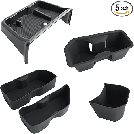 CDEFG 5Pcs for 2024-2026 Toyota Grand Highlander Center Console Organizer