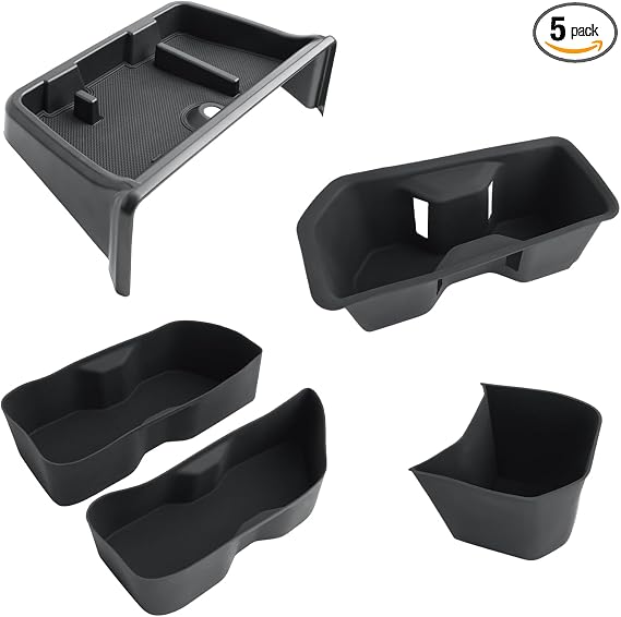 CDEFG 5Pcs for 2024-2026 Toyota Grand Highlander Center Console Organizer