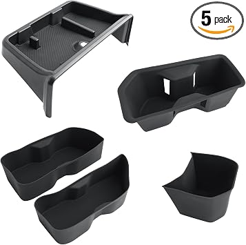 CDEFG 5Pcs for 2024-2026 Toyota Grand Highlander Center Console Organizer