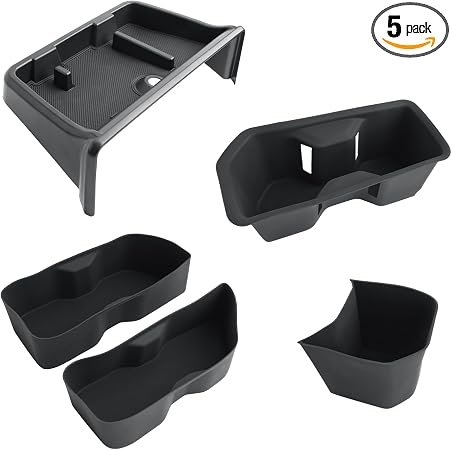 CDEFG 5Pcs for 2024-2026 Toyota Grand Highlander Center Console Organizer