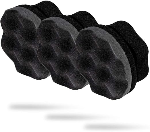 Adam's Polishes Pro Tire Hex Grip Applicator (3 Pack) - Tire Shine Car Detailing Foam Sponge Tool|Car Cleaning Supplies 
