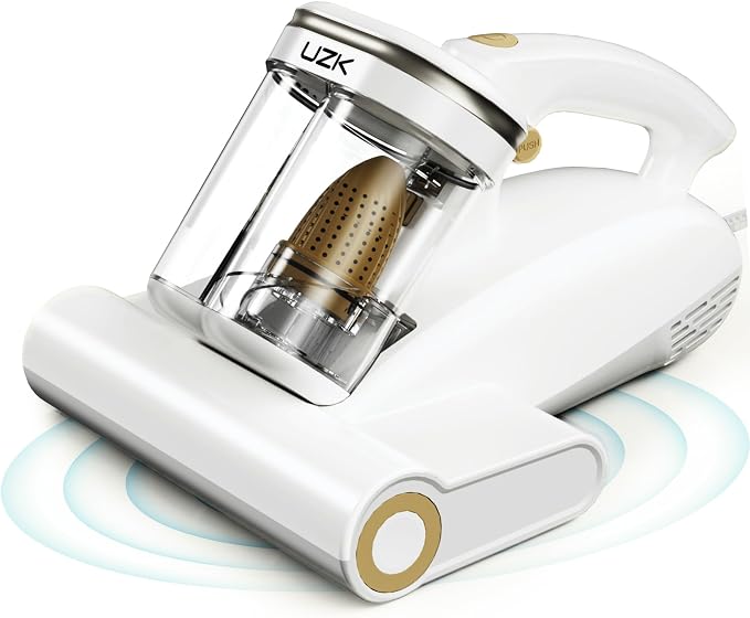 Mattress Vacuum with UV-C Light,16Kpa Bed Vacuum Cleaner for Sofa,Crib