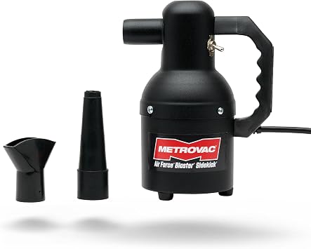 METROVAC SK-1-25 Sidekick Blower System - Heavy Duty Car & Motorcycle Cleaner, Dryer - Powerful Compact Air Duster - Por