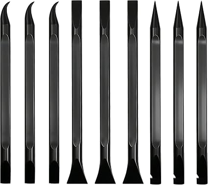 Car Detailing Pick Set, 3 Different Crevice Cleaning Tool for Tight Spaces, Easy to Remove Stickers, Labels, Oil Stains,