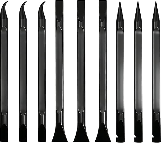 Car Detailing Pick Set, 3 Different Crevice Cleaning Tool for Tight Spaces, Easy to Remove Stickers, Labels, Oil Stains,