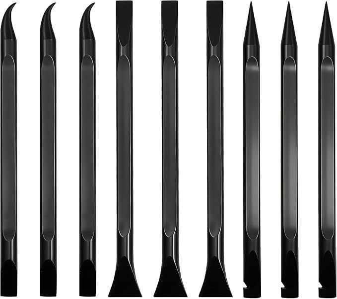 Car Detailing Pick Set, 3 Different Crevice Cleaning Tool for Tight Spaces, Easy to Remove Stickers, Labels, Oil Stains,