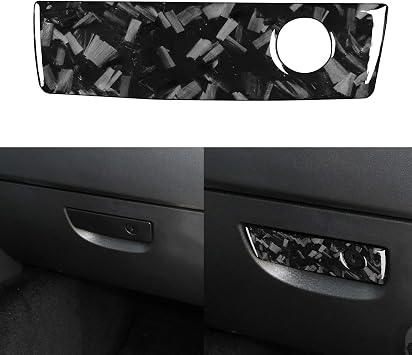 Forged Carbon Fiber for Dodge Accessories Fiber Co-Pilot Storage Box