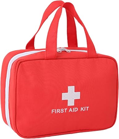 First Aid Bag Empty First Aid Kit Bag Travel Medical Pouch Camping Medicine Emergency Trauma Organizer Bags Portable for