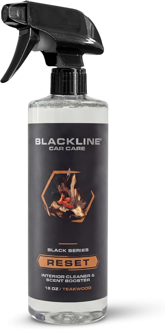 Blackline Reset Interior Car Cleaner & Deodorizer Spray - Teakwood