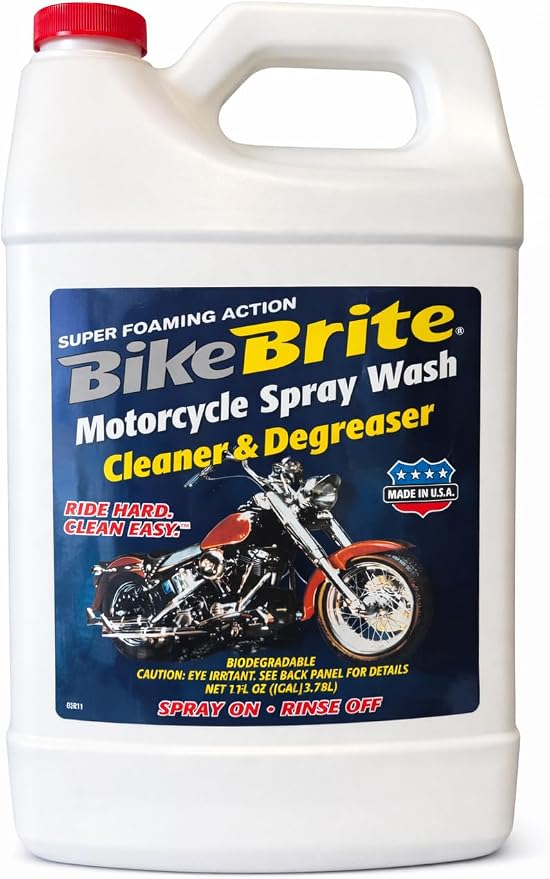 Bike Brite MC441G Motorcycle Spray Wash - Blue (1 Gallon)