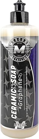 Ceramic Soap with Graphene Car Wash Soap 16 oz (Pack of 1) – High Foaming SiO2 Formula | Long-Lasting Protection | pH Ne