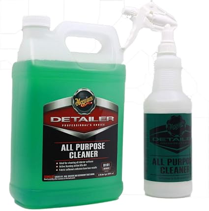 Meguiars All Purpose Cleaner 128oz & All Purpose Cleaner Bottle with sprayer
