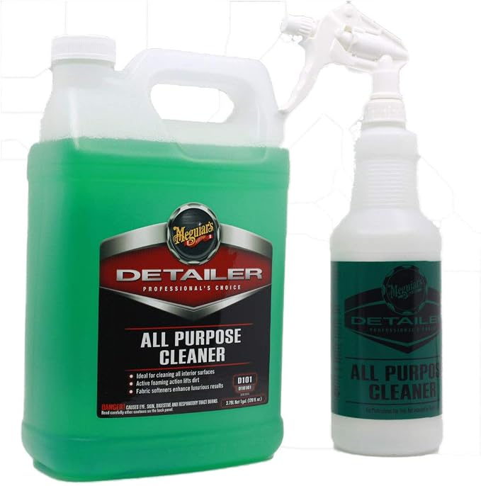 Meguiars All Purpose Cleaner 128oz & All Purpose Cleaner Bottle with sprayer