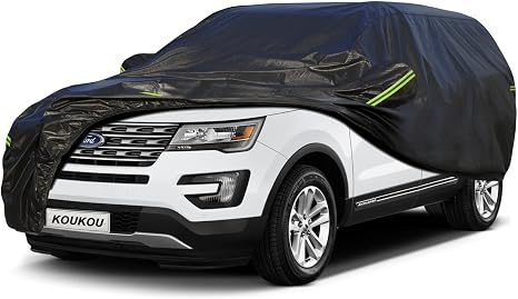 KouKou Waterproof SUV Car Cover All Weather, Fits 191-201 inch