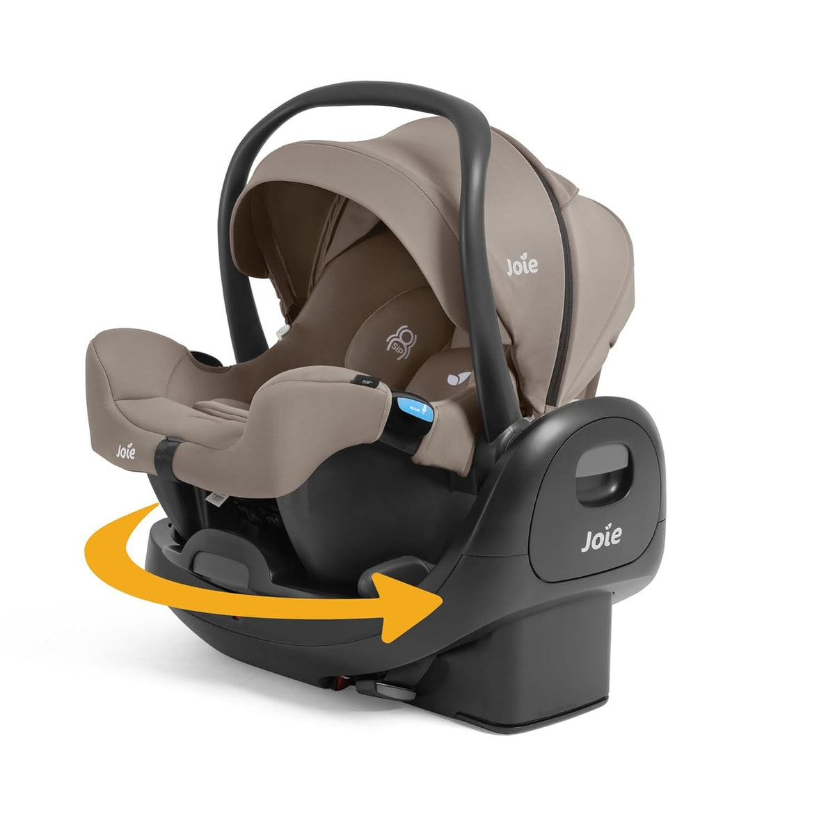 Baby, Rue™ LX Spin, 180° Rotating Base, 4-Position Recline, UPF 50+ Expandable Canopy (Mocha)