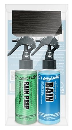 Nanoskin RAIN Glass Sealant Complete Solution Kit