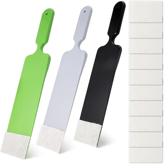 NEWISHTOOL Long Reach Auto Bulldozer Squeegee Mini Paddle Scrubber Tint Kit