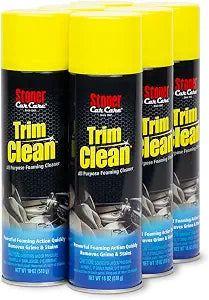 Stoner Car Care 91134-6PK Trim Clean – All-Purpose Foaming Automotive Interior Cleaner, Fast-Acting Formula Quickly Remo