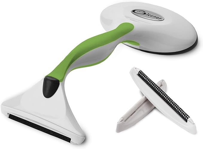 GLEENER Fabric Shaver & Lint Remover |Battery-Free 4-in-1 Depiller with 3 Fabric-Safe Edges for Clothes & Upholstery (I Dream of Greenie)