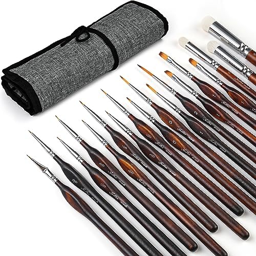 Miniature Paint Brushes Drybrush - Model Paint Brush Set