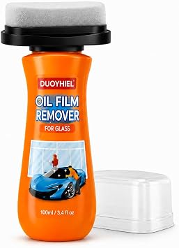 Roll-On Car Windshield Oil Film Remover Glass Polishing with Cleaning Pad
