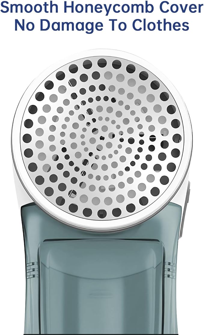 Fabric Shaver, Electric Lint Remover for Clothes & Furniture, Sweater Shaver & Pilling Remover, Depiller wtih 2 Extra Blades Included, Lint Shaver for Clothing - Battery Operated