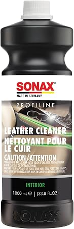 SONAX Profiline Leather Cleaner | Professional-Grade Deep Cleaner for Smooth | Removes Stubborn Dirt, Grease & Blue-Jean