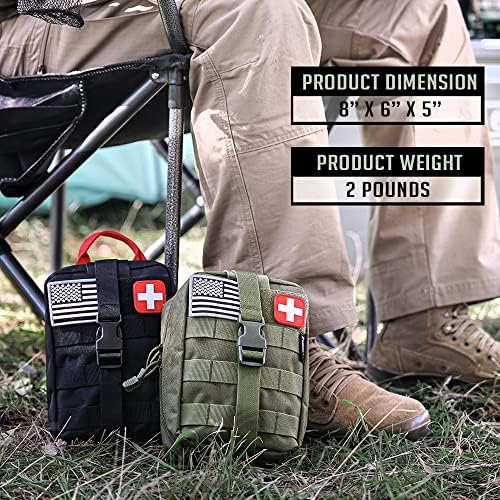 250 Pcs Survival First Aid Kit