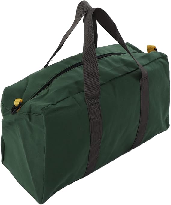 Kadimendium Hand Tool BagHeavy Duty Large Capacity Wide Mouth Tool Tote Portable Tool Storage Bag for Carpentry Electric
