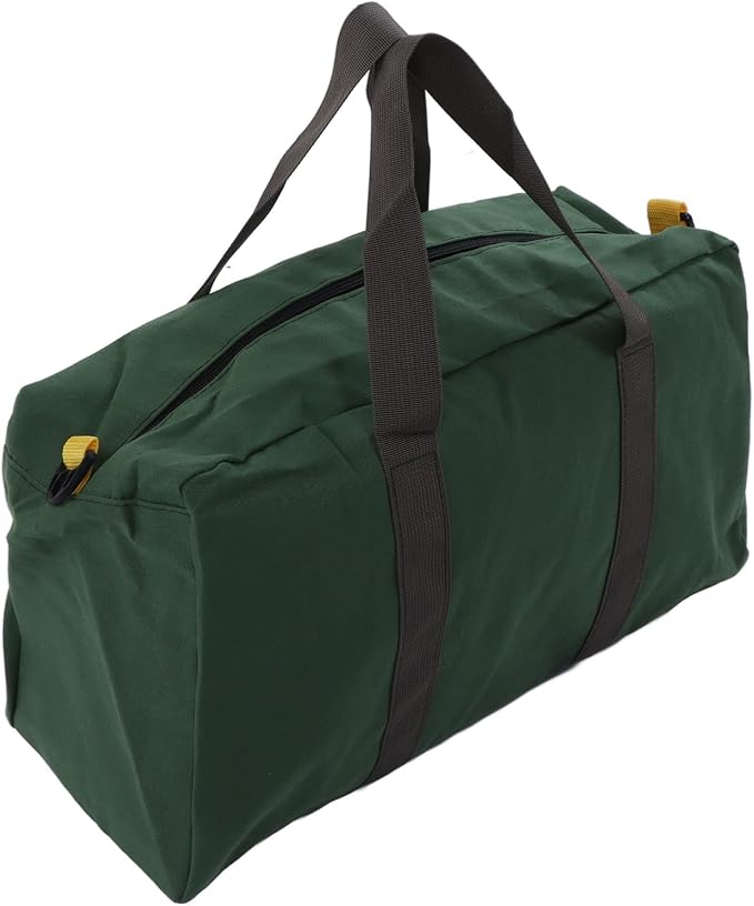 Kadimendium Hand Tool BagHeavy Duty Large Capacity Wide Mouth Tool Tote Portable Tool Storage Bag for Carpentry Electric